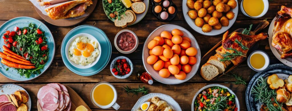 Frühstücksbuffet für einen guten Start